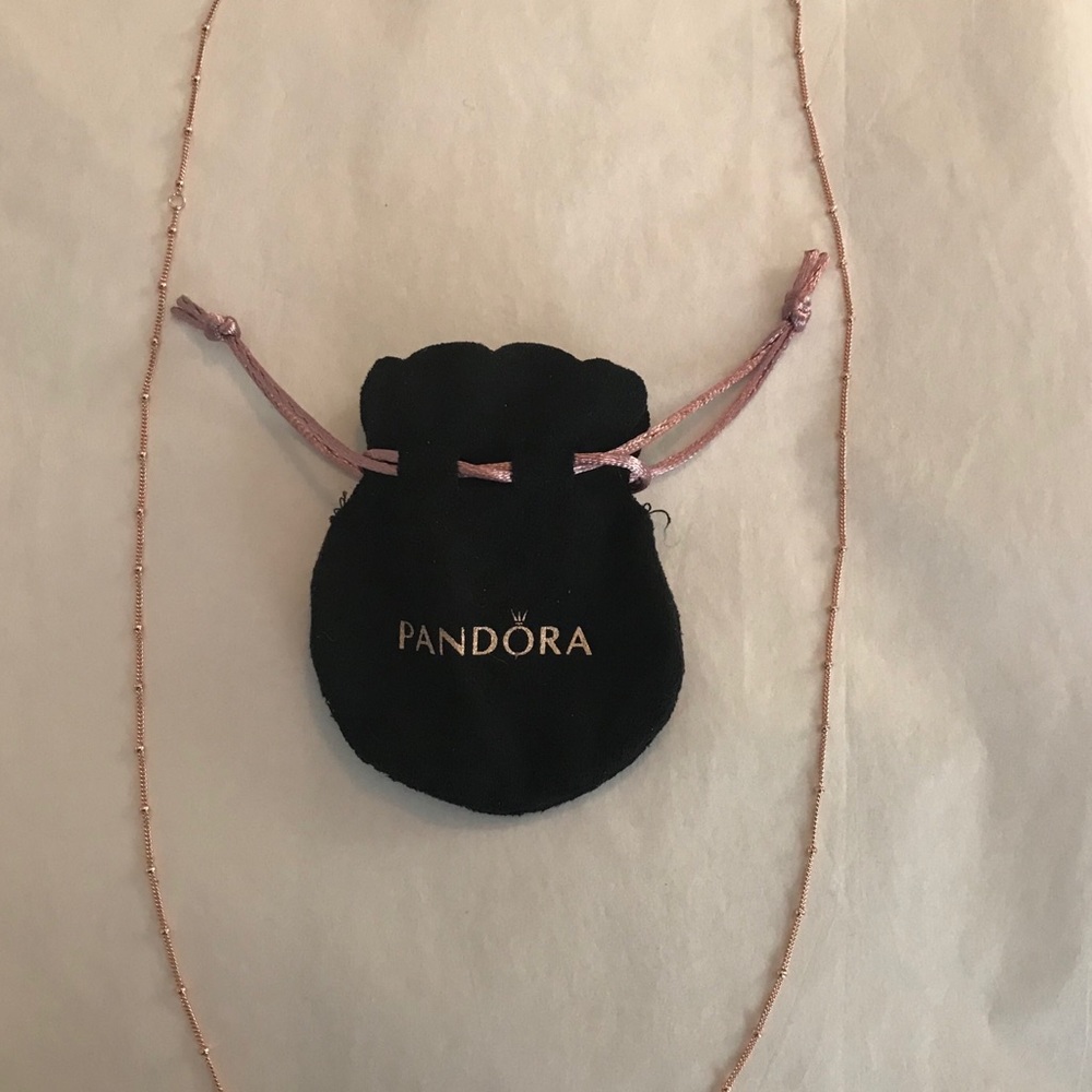 Pandora Rose beaded chain necklace